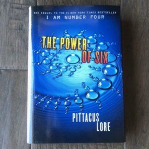 The Power of Six by Pittacus Lore (Hardcover Book) -very good